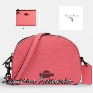 NWT Coach Serena Signature  Mini + Wallet